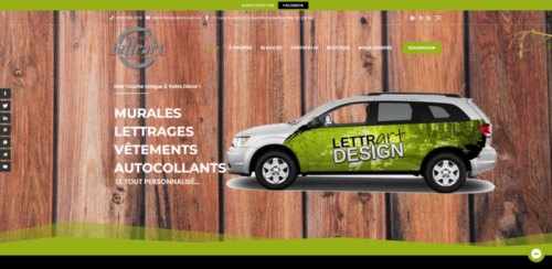 Lettrart design 